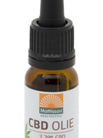 Mattisson HealthStyle CBD Olie 2.78% 10ml