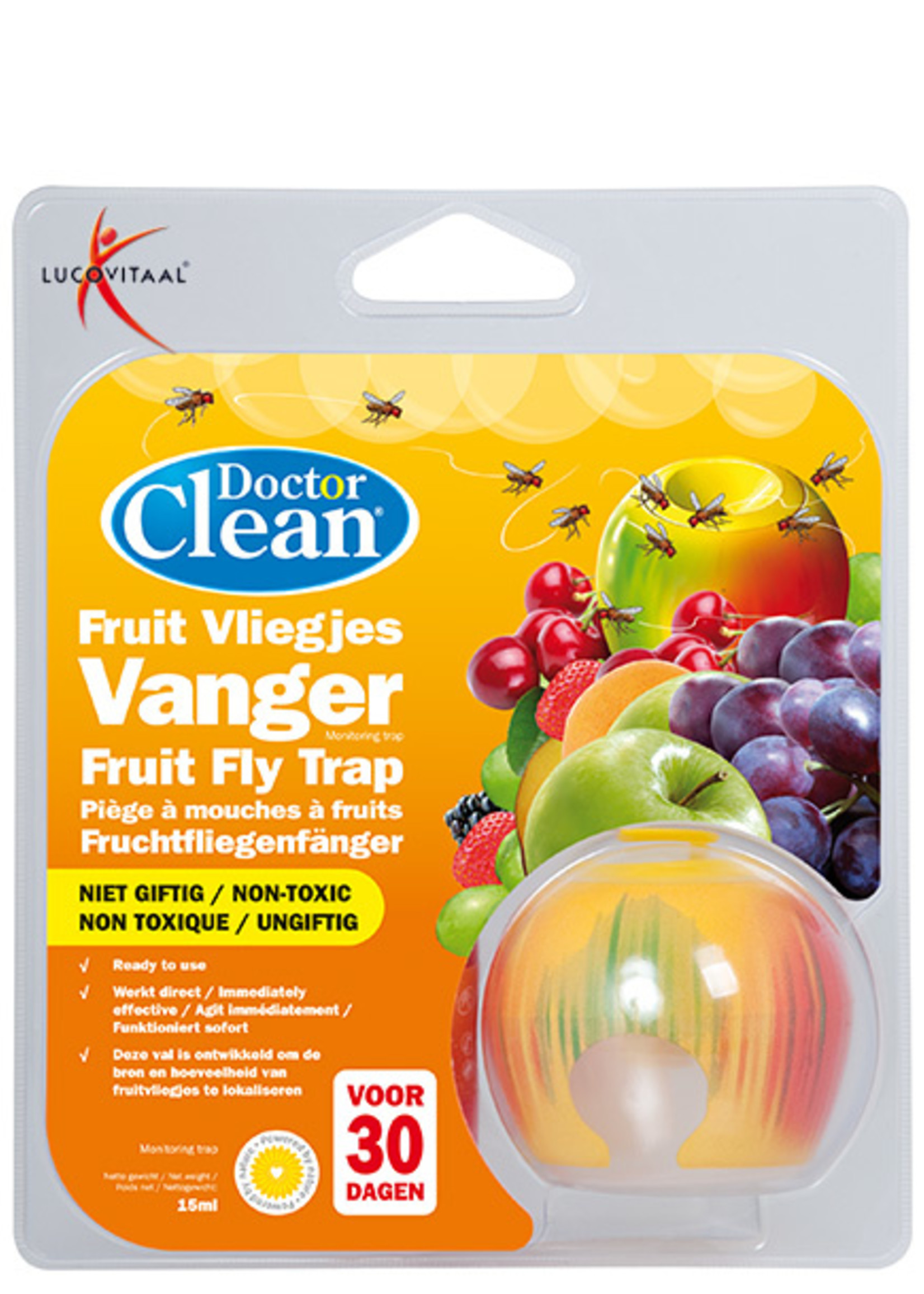 Doctor Clean Fruitvliegjes Vanger 1 stuk