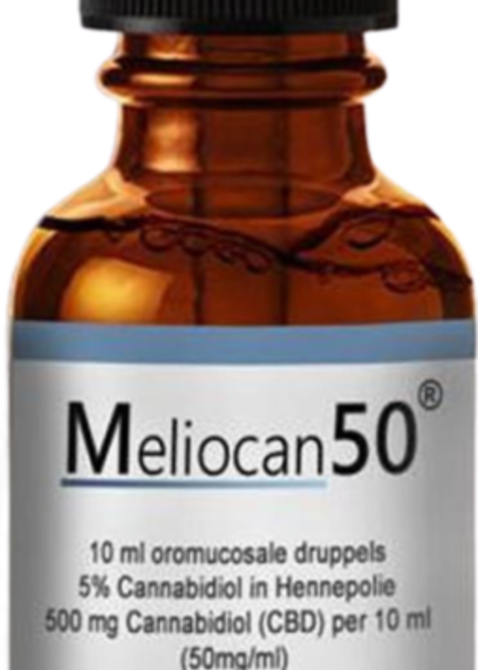 Meliocan50 CBD Olie 5% 10ml