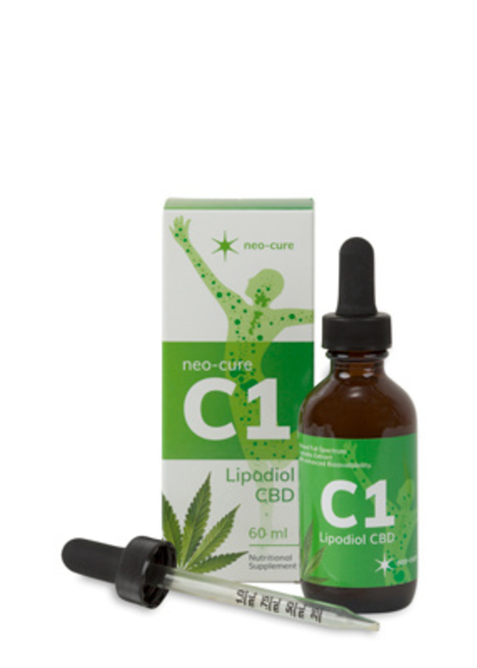 CBD olie C1 Lipodiol 180 mg 4.5% Liposomale 60ml