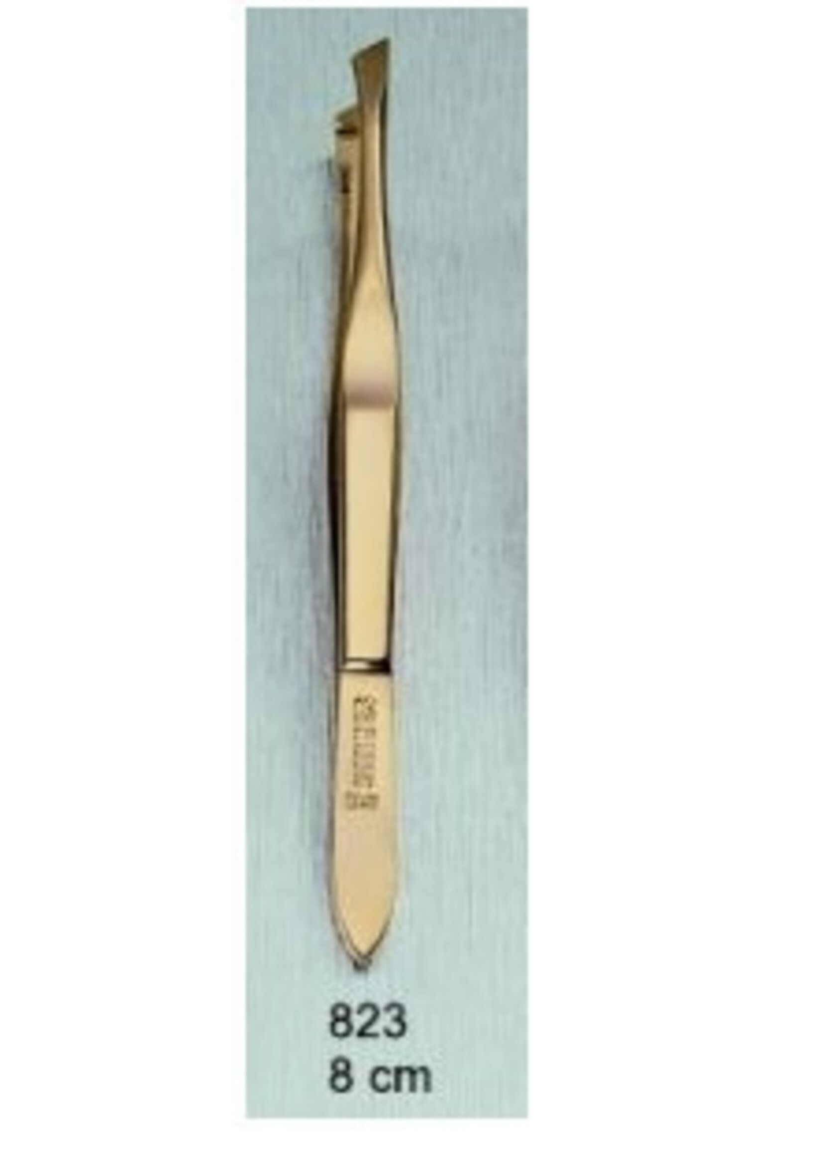 Malteser Pincet 8cm goud druks scheef 8 ex