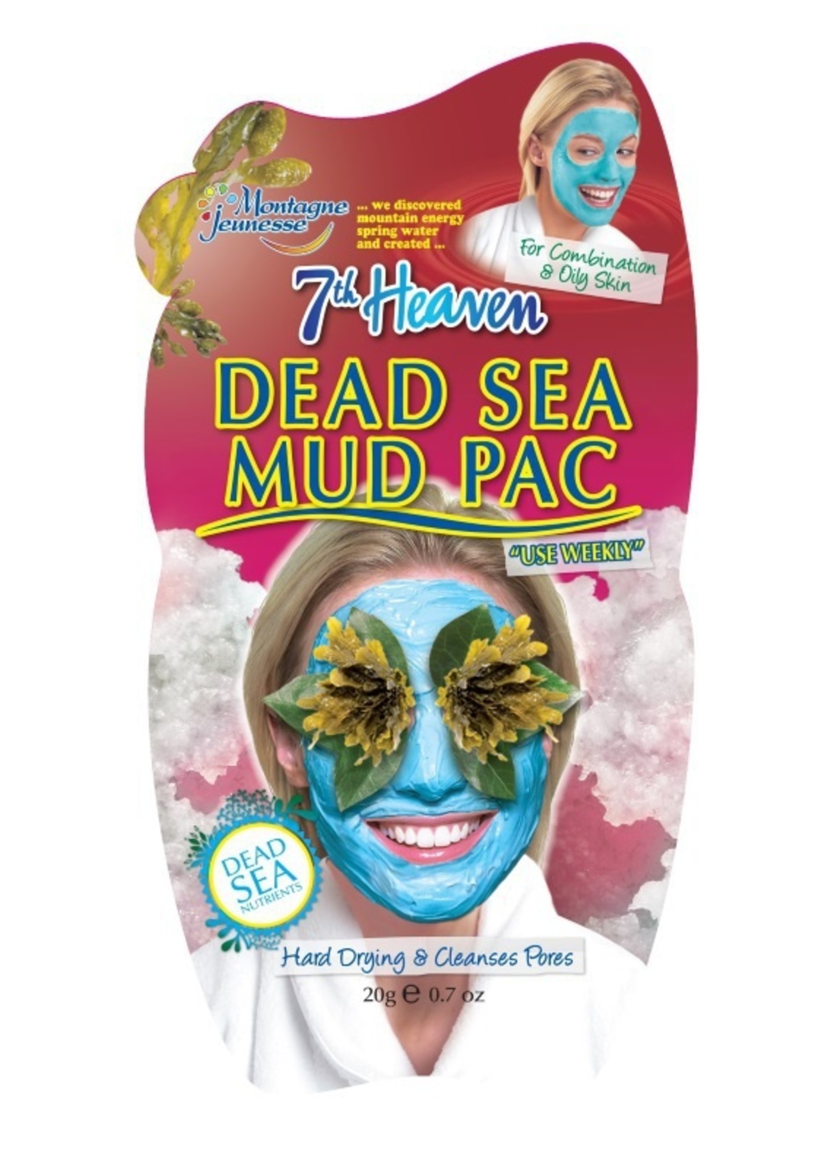 Montagne Jeunesse Gezichtsmasker dead sea mud 12 x 20ml