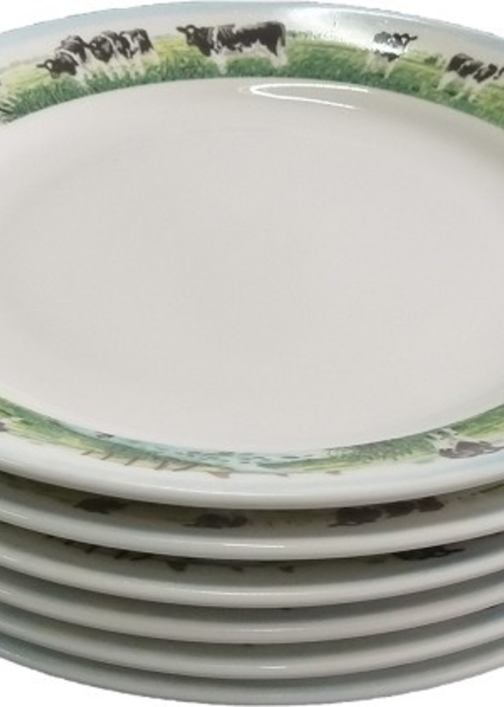 Wiebe van der Zee Gebaksbord doos a 6 stuks Ø18cm porselein