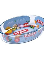 Pyrex ovale ovenschotel 30x21cm.