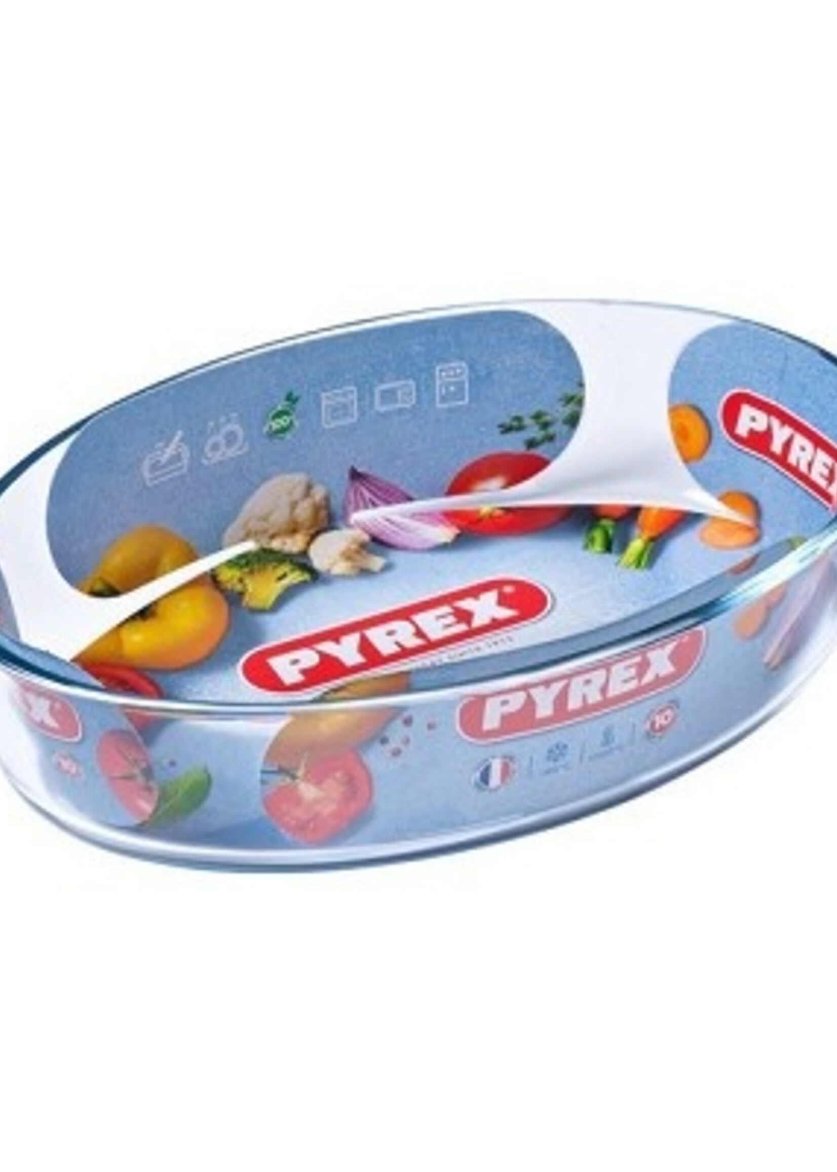 Pyrex ovale ovenschotel 30x21cm.