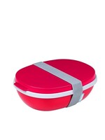 Mepal lunchbox ellipse duo - nordic red