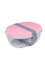 Mepal saladbox ellipse - nordic pink