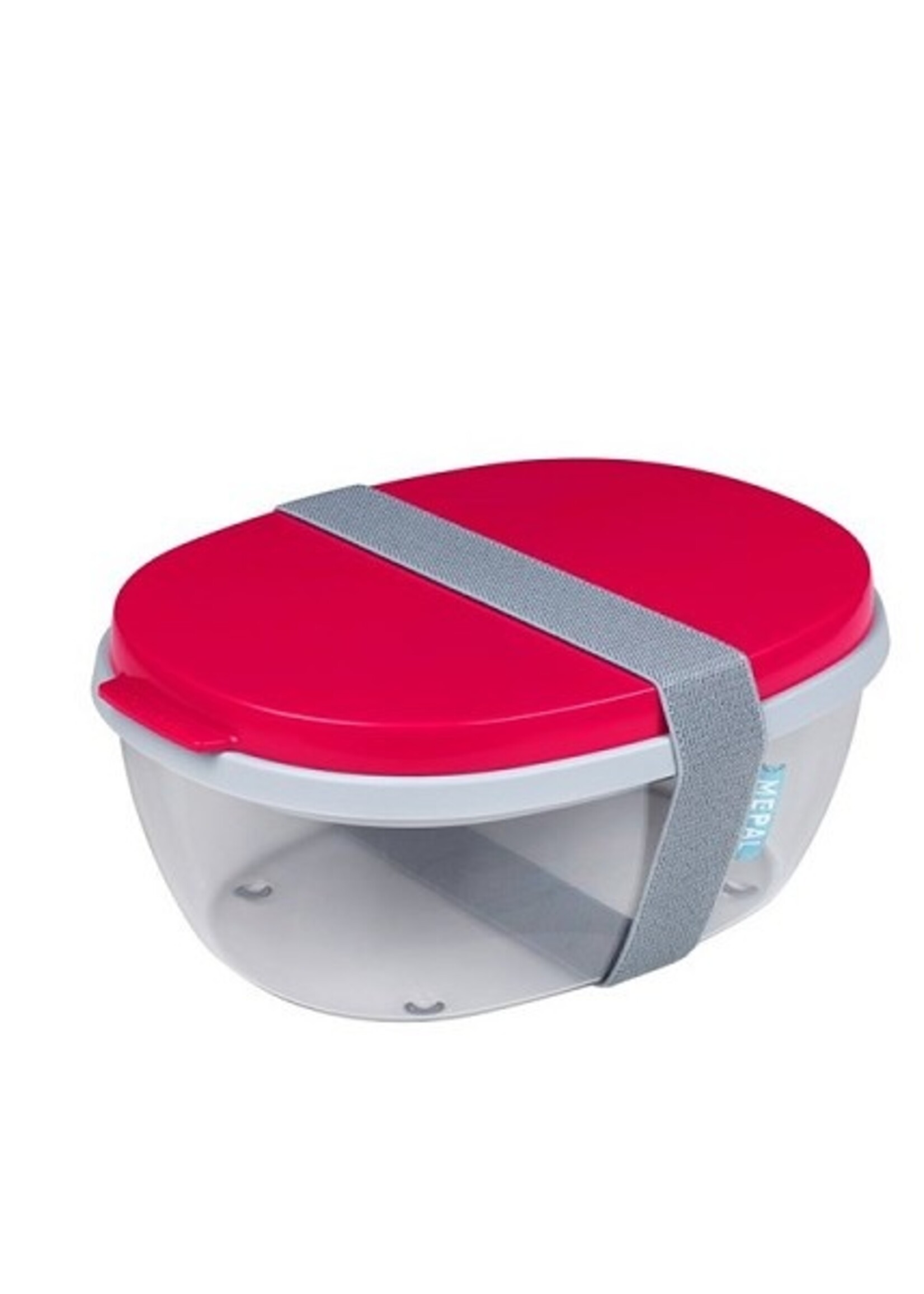Mepal saladbox ellipse - nordic red