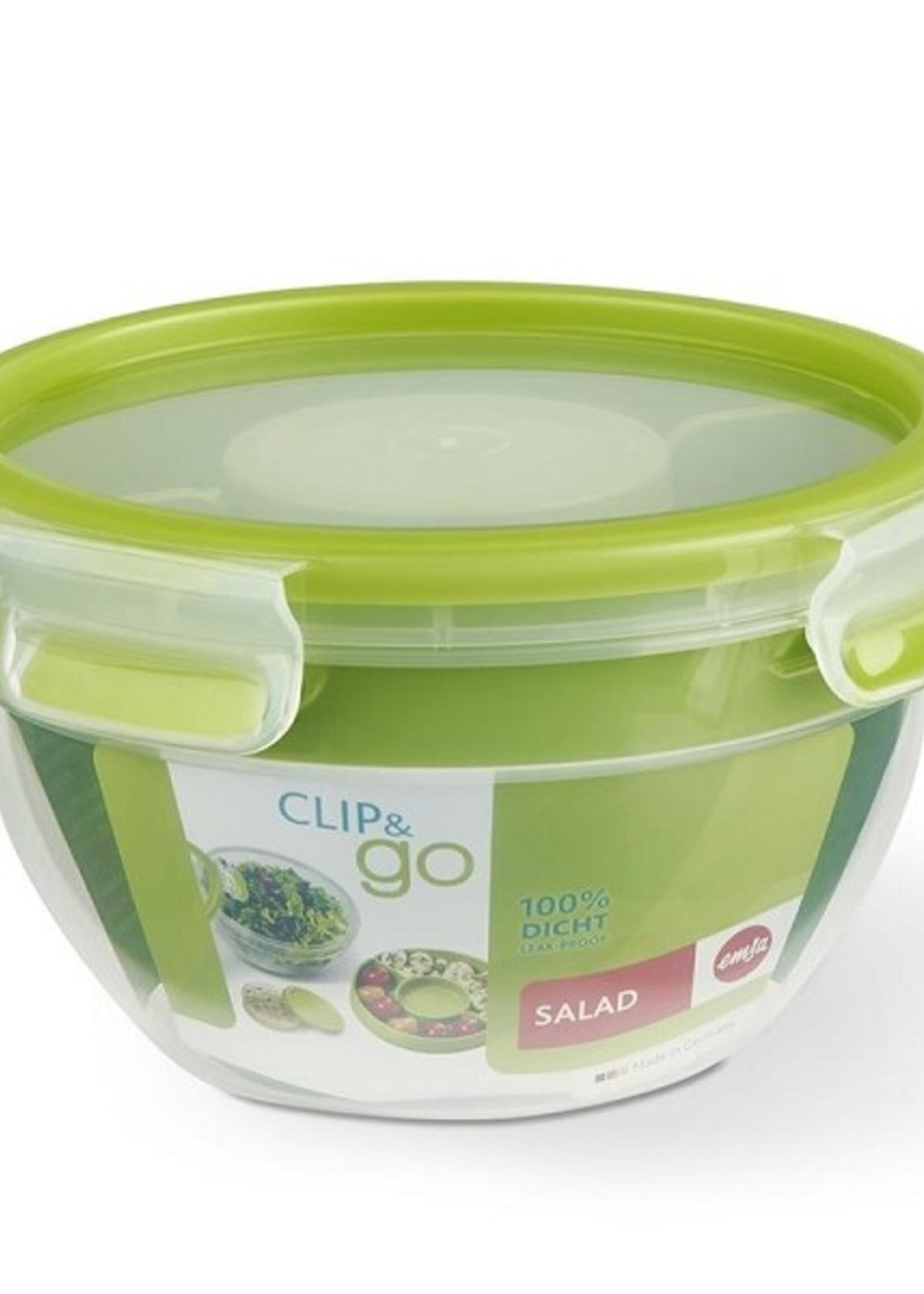 Emsa Clip & Go Saladebox 1 L