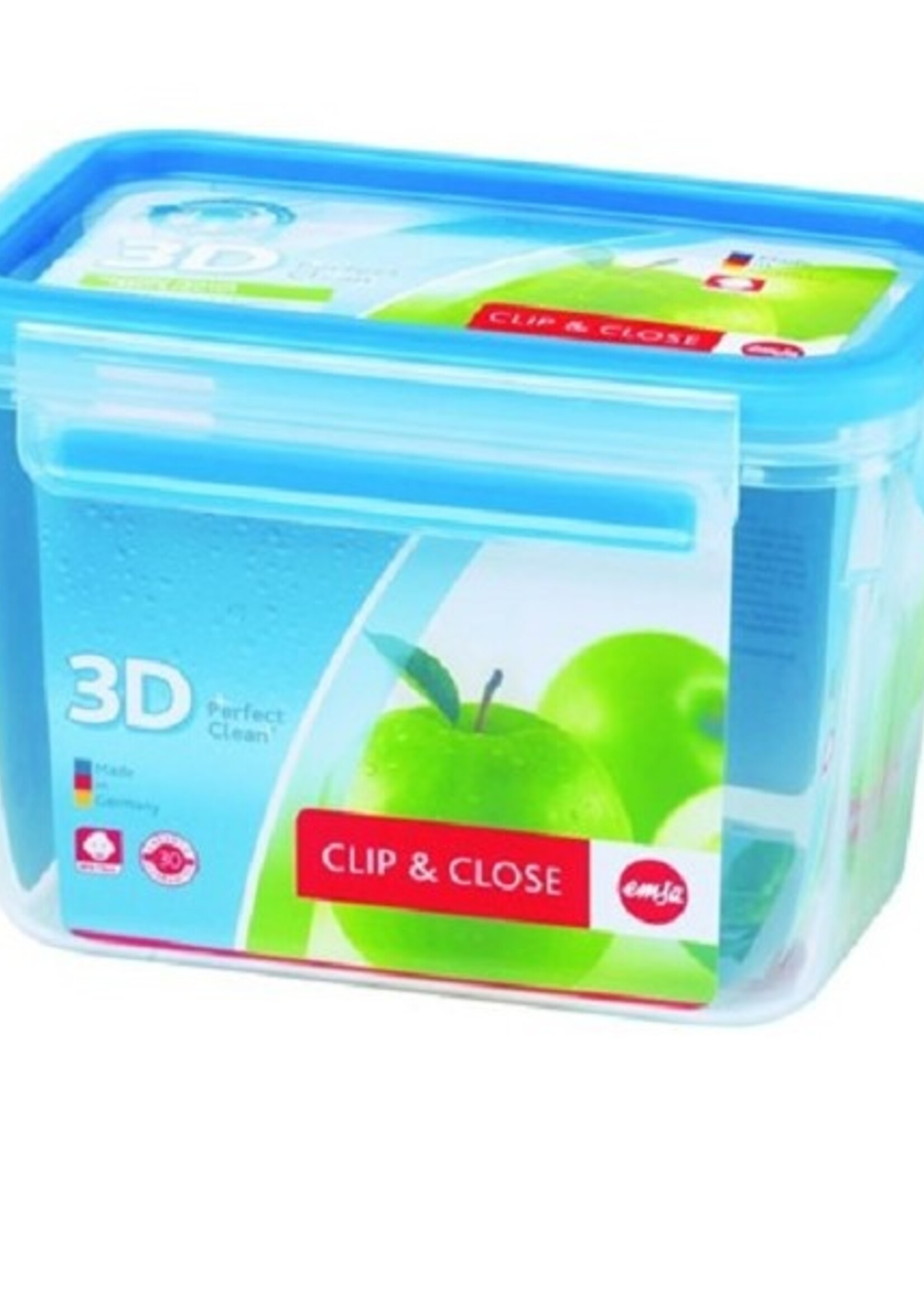 Emsa Clip & Close 3D Voorraaddoos 1,1 liter