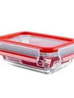 Emsa Clip & Close 3D Voorraaddoos glas 0,5 liter