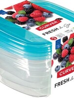 Curver Fresh&Go 0.25l set a 3 11x11xH9cm