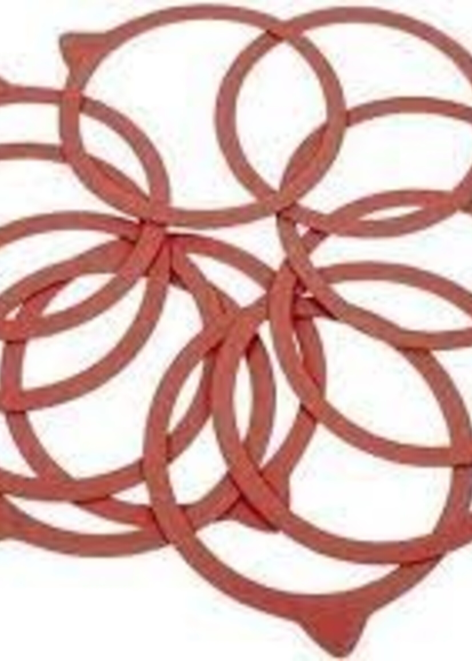 Weckpotringen 94x108mm zak a 10st voor inmaakpot