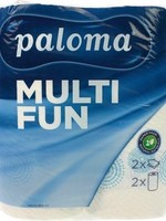 Paloma Keukenrol 2-laags 220x222mm 100% cellulose