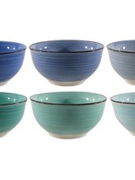 Schaaltje Blue doos a 6 stuks Ø12x6cm