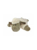 Pluche knuffelkussen schaap soft curly 35 cm