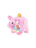 Toi Toys Pluche spaarpot varken roze
