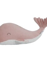 Tiamo Little Dutch Knuffel Groot Walvis Ocean pink 35cm