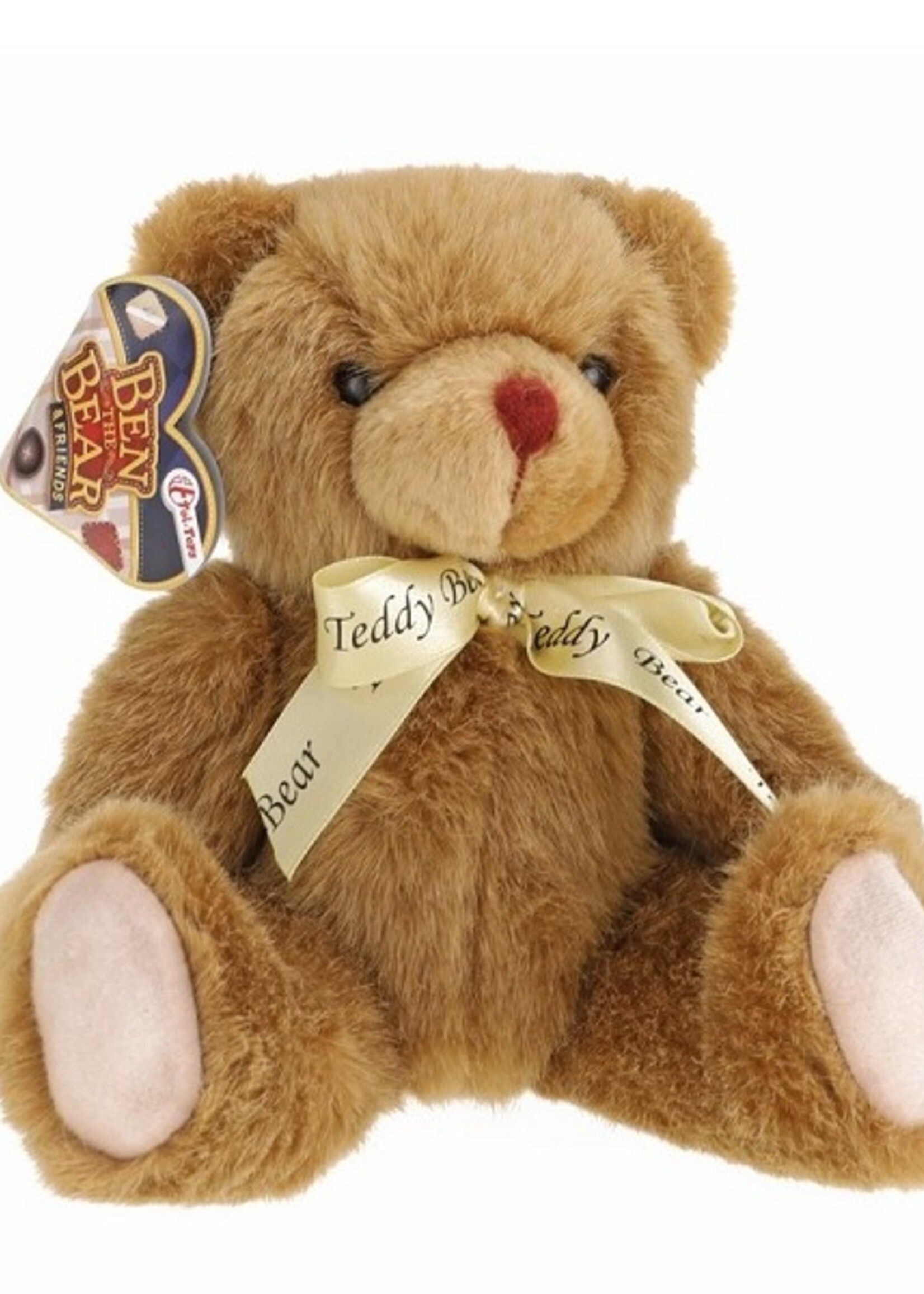 Toi Toys Pluche Schijvenbeer donkerbruin 25cm