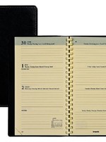 Agenda 2022 Brepols Interplan de luxe spiraal 7dag/2p zwart