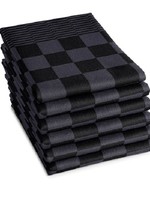 Theedoek barbeque 65x65 anthracite per 6 stuks