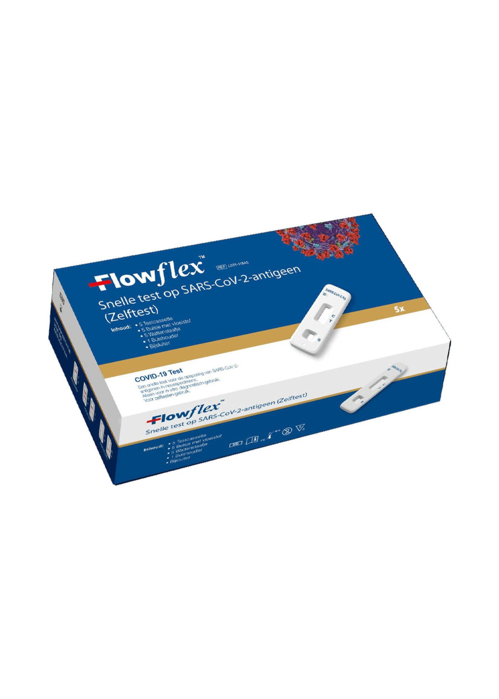 ACON Flow Flex corona sneltest, per stuk verpakt