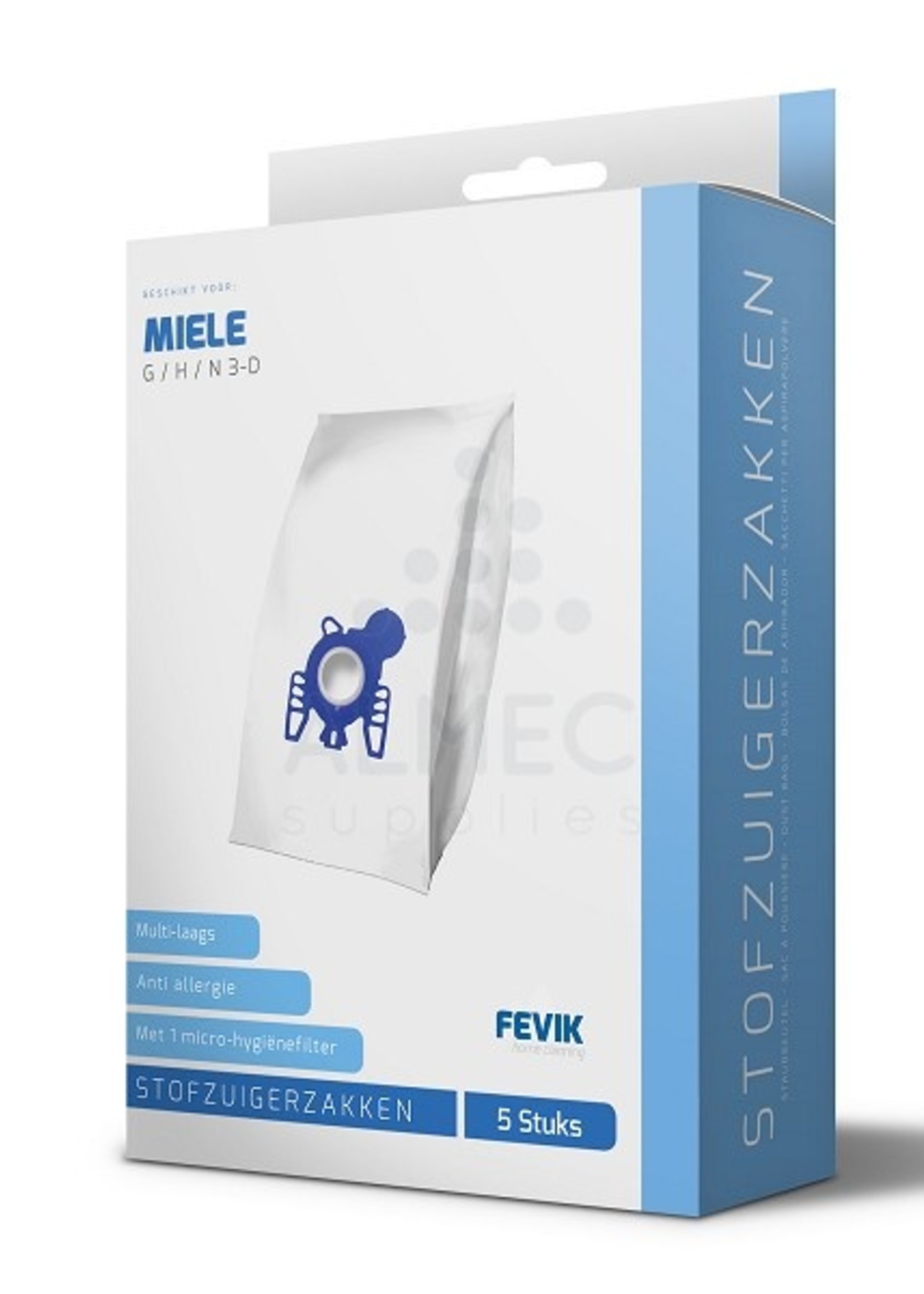 Fevik Stofzuigerzakken Miele G/N 3-D pak a 5 stuks