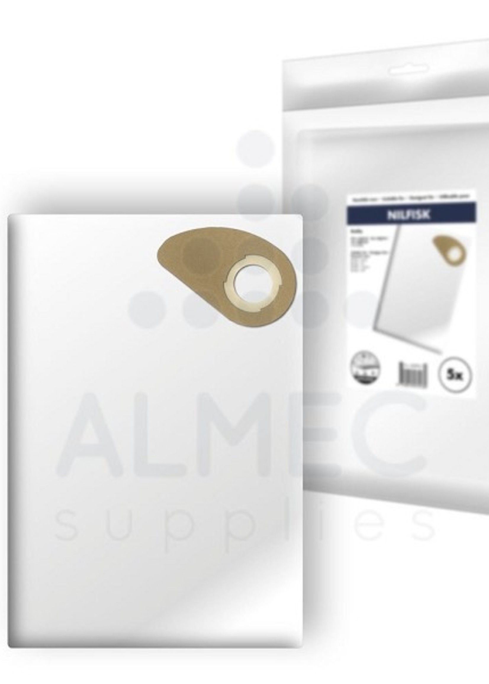 Fevik Stofzuigerzakken Nilfisk Buddy II pak a 5 stuks