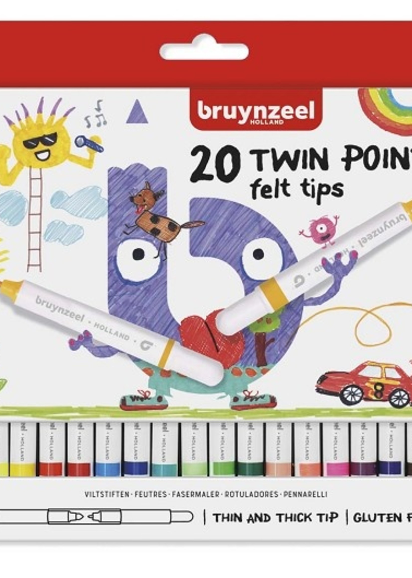 Bruynzeel 20 Twin Tip Points