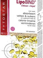 Fytostar LipoBind Chitosan & Nopal 60 tabletten