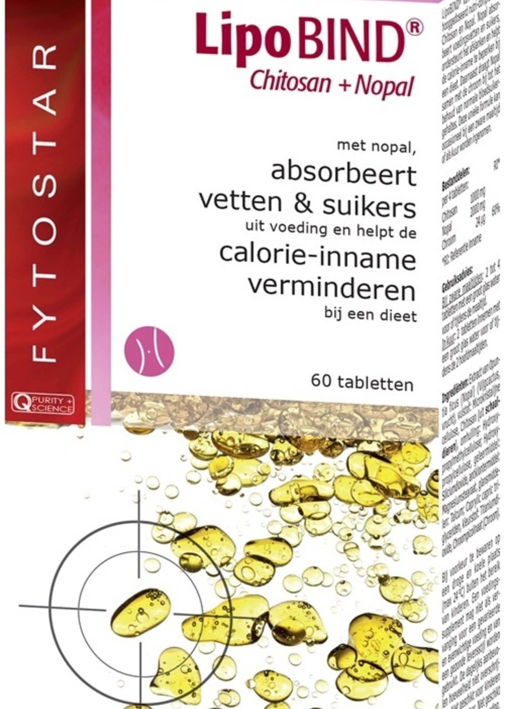 LipoBind Chitosan & Nopal 60 tabletten