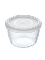 Pyrex Cook & Freez schaal glas met kunststof deksel 0,6L Ø12cm