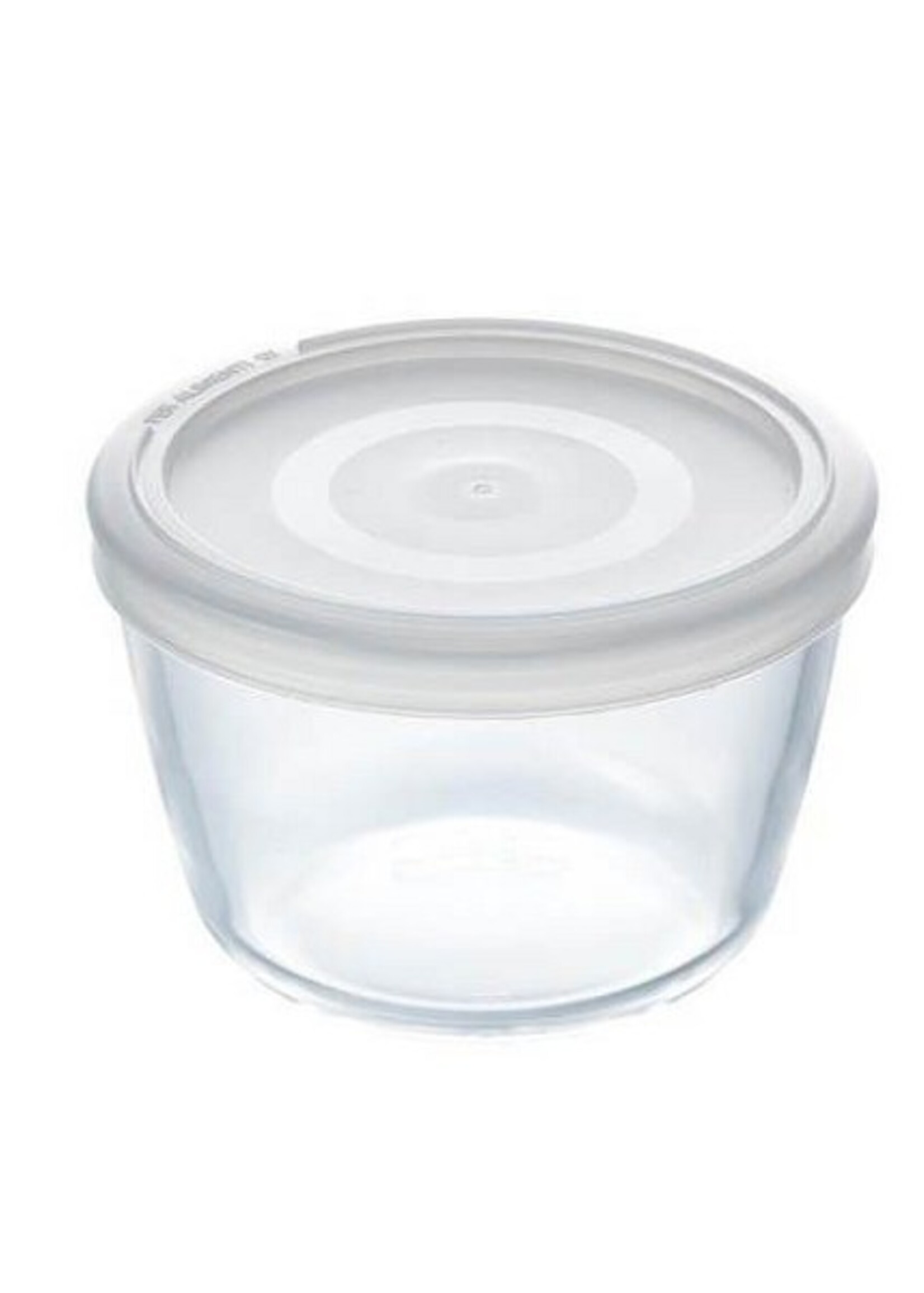 Pyrex Cook & Freez schaal glas met kunststof deksel 0,6L Ø12cm
