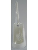 WC garnituur m/borstel wit