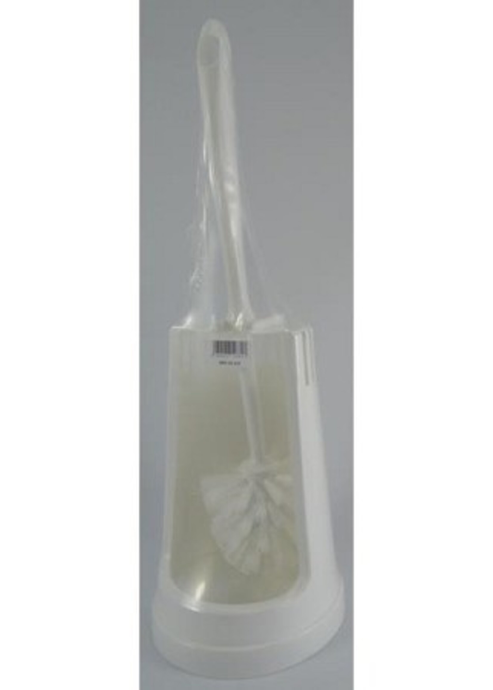 WC garnituur m/borstel wit