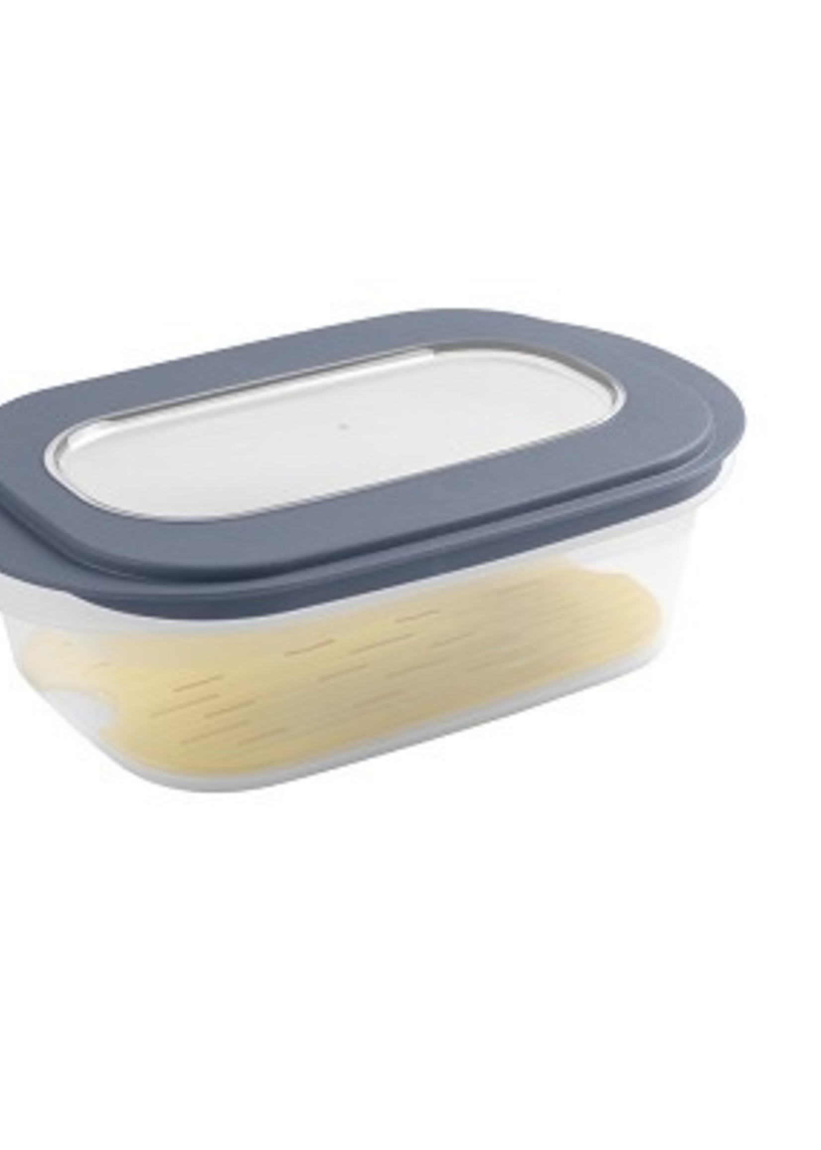 Sunware Sigma Home Kaasdoos met tray transp/d. blauwgrijs