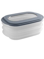 Sunware Sigma Home Vleeswarendoos transp/d. blauwgrijs