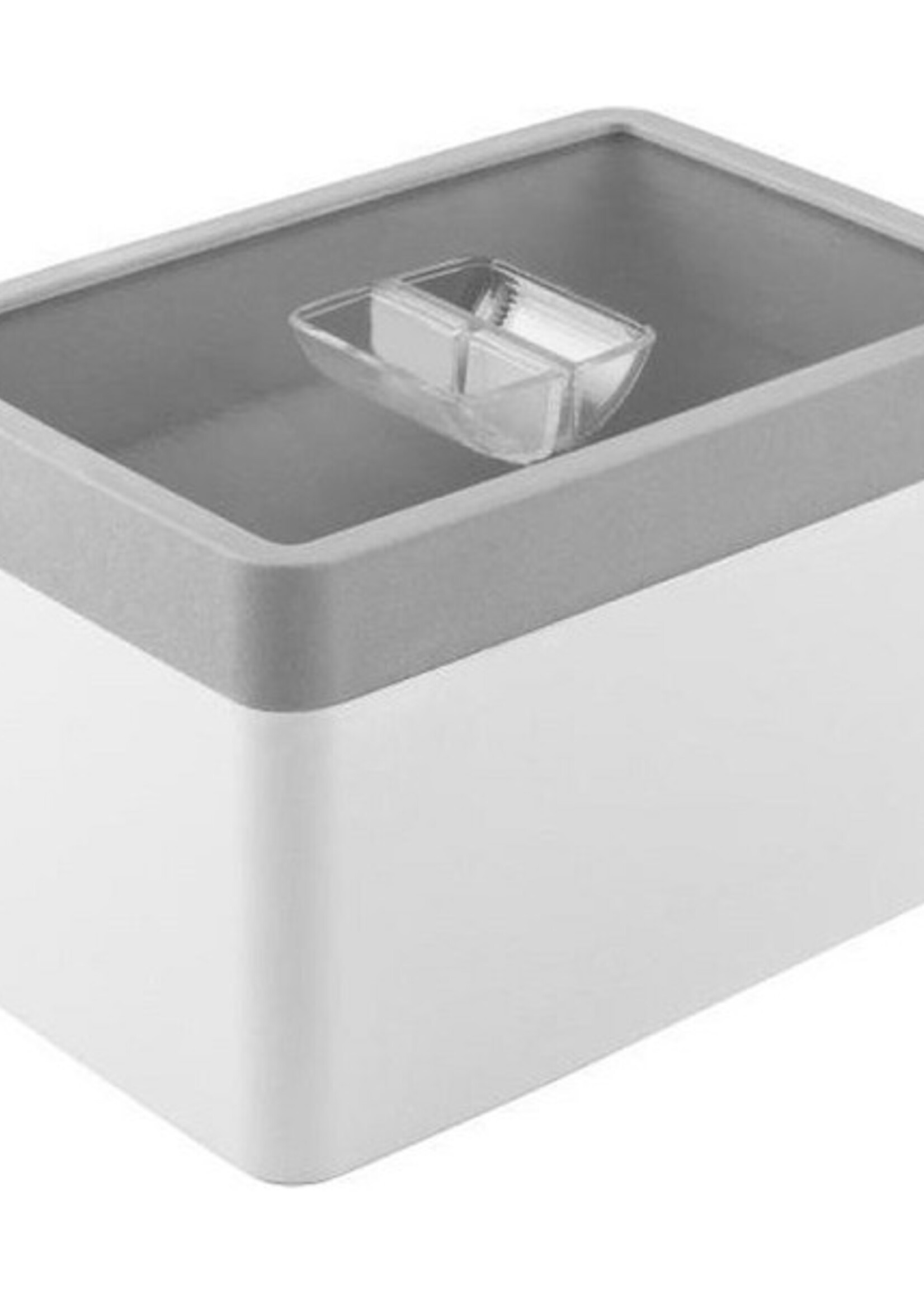 Sunware Sigma Home Voorraadbus 1,65L wit/lichtgrijs 18 x 12 x 11,4 cm