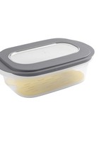 Sunware Sigma Home Kaasdoos met tray transp./donkergrijs