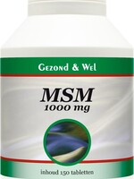 G&W MSM 1000 mg 150TB THT 03-2022