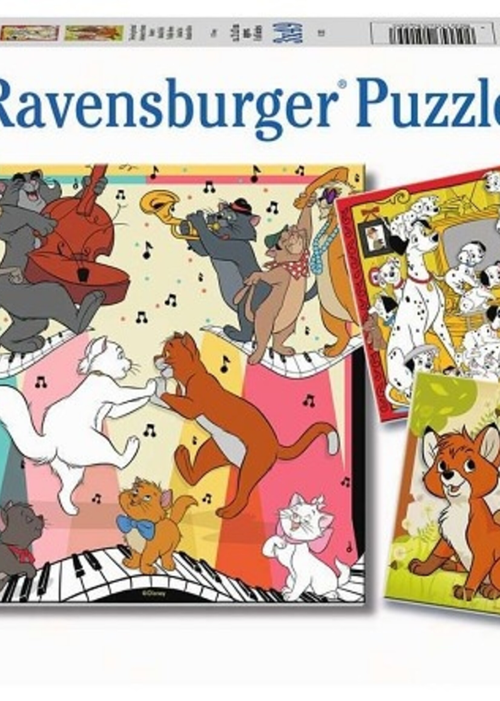 Ravensburger puzzel Disney Classics 3x49 stukjes