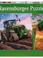 Ravensburger puzzel John Deere in actie 3x49 stukjes