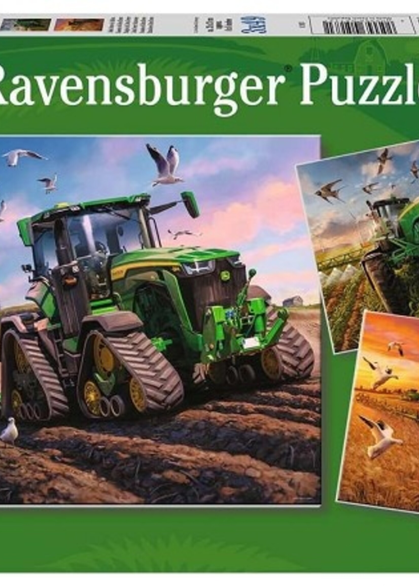 Ravensburger puzzel John Deere in actie 3x49 stukjes