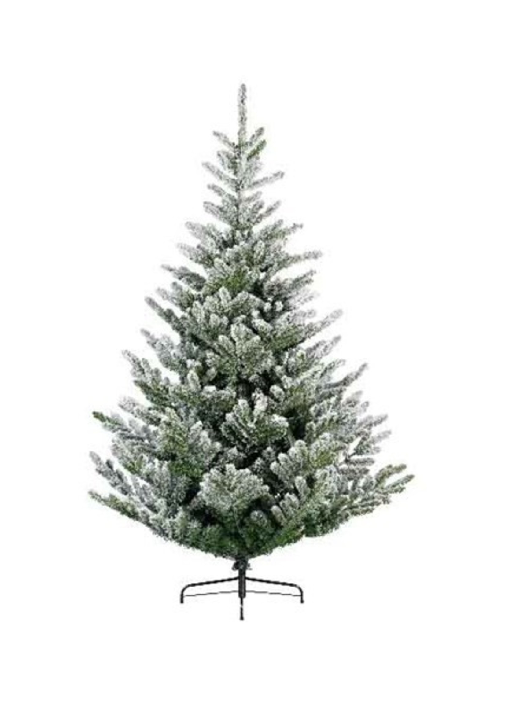 Everlands Kunstkerstboom Liberty Spruce besneeuwd 180cm hoog diameter 148 cm