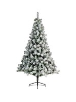 Everlands Kunstkerstboom Imperial Pine besneeuwd 150cm hoog diameter 97 cm