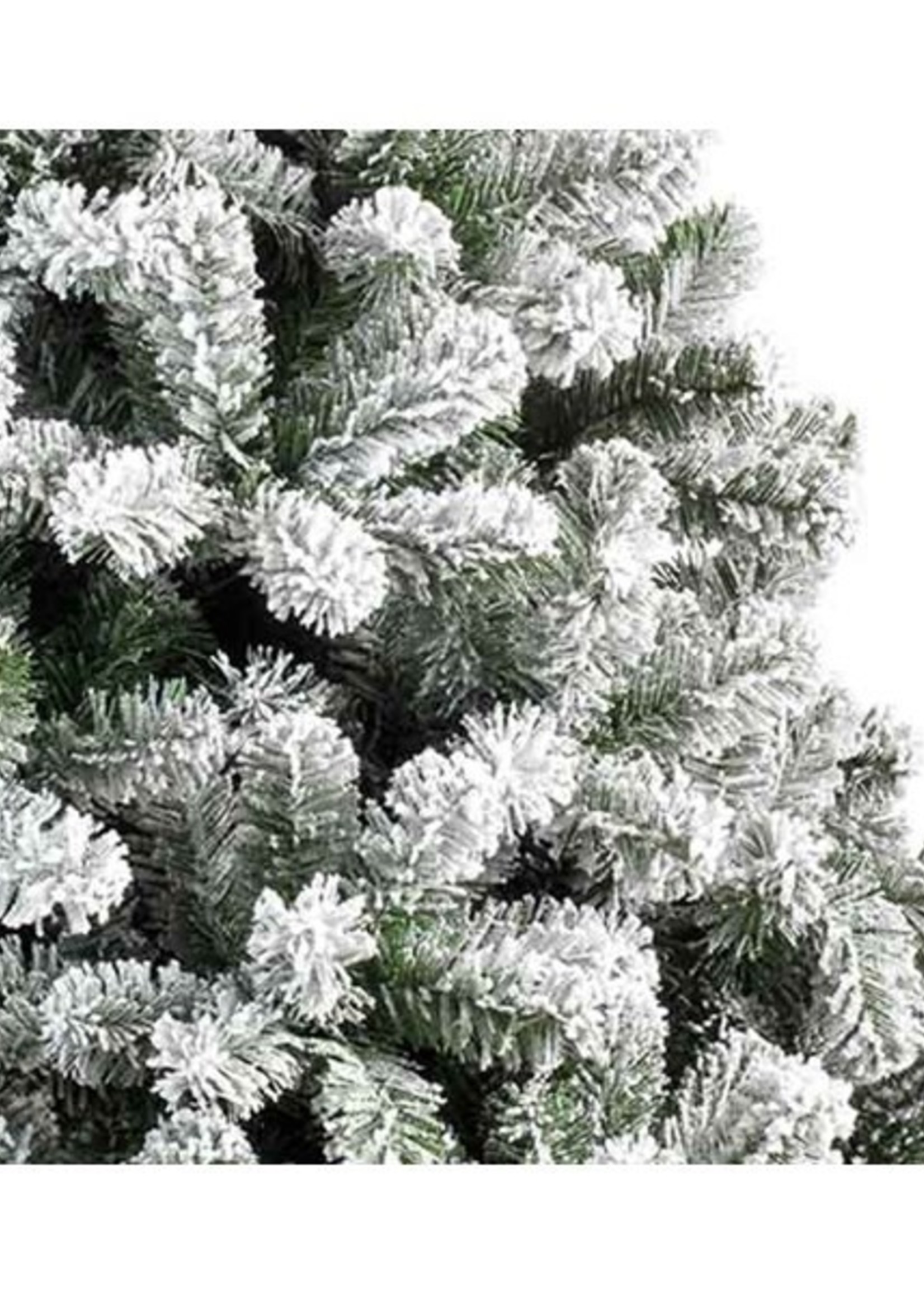Everlands Kunstkerstboom Imperial Pine besneeuwd 150cm hoog diameter 97 cm