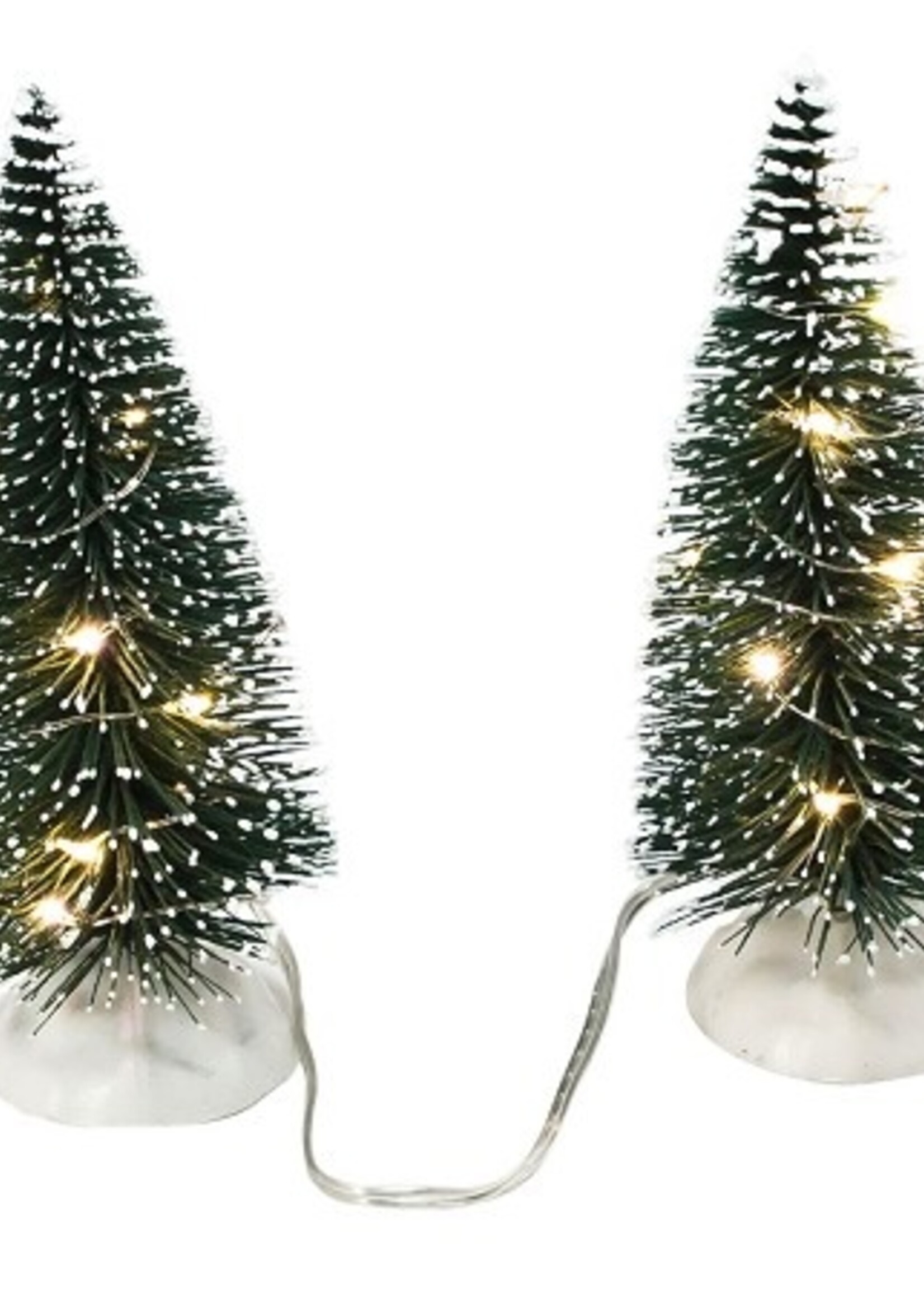 Kerstboom LED 20L warm wit of multikleur 14cm