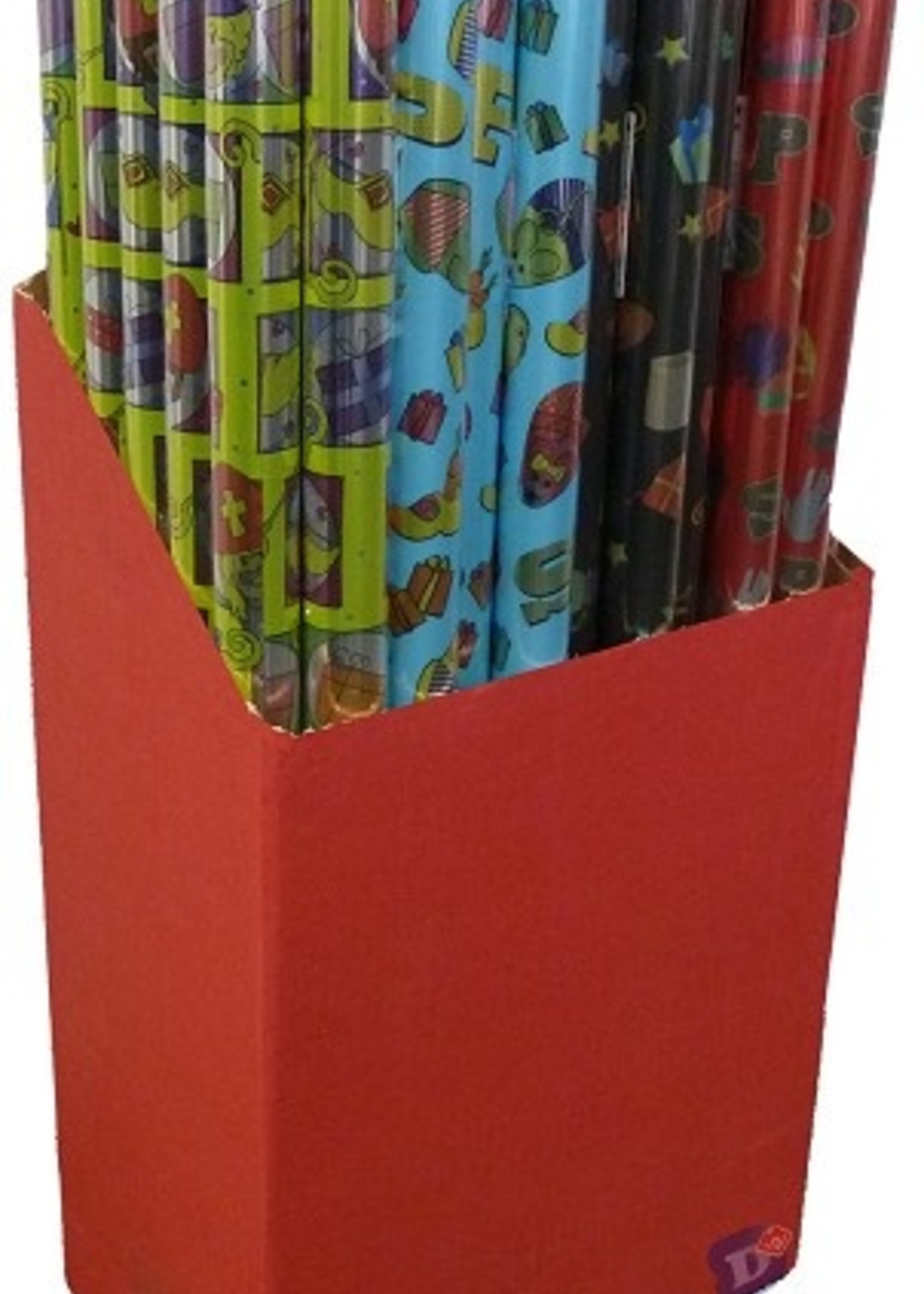 Metaalfolie sinterklaas 200x70cm LOSSE ROL