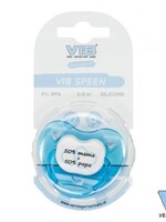 SPEEN TR.-BLAUW 50%MAMA + 50%PAPA