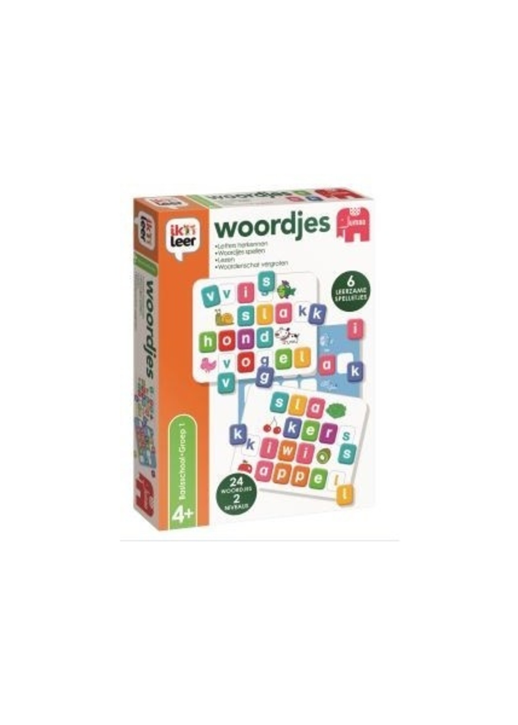 Jumbo Ik Leer Woordjes, verschillende moeilijkheidsgraden, vanaf 4 jaar